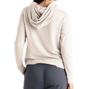 Freefly Bamboo Lightweight Fleece Cropped Hoodie – Women’s